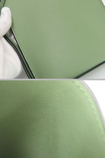 新品同様ロエベダイスポケットショルダーポーチ斜め掛けショルダーバッグポシェットフォンケースフォンポーチローズマリー