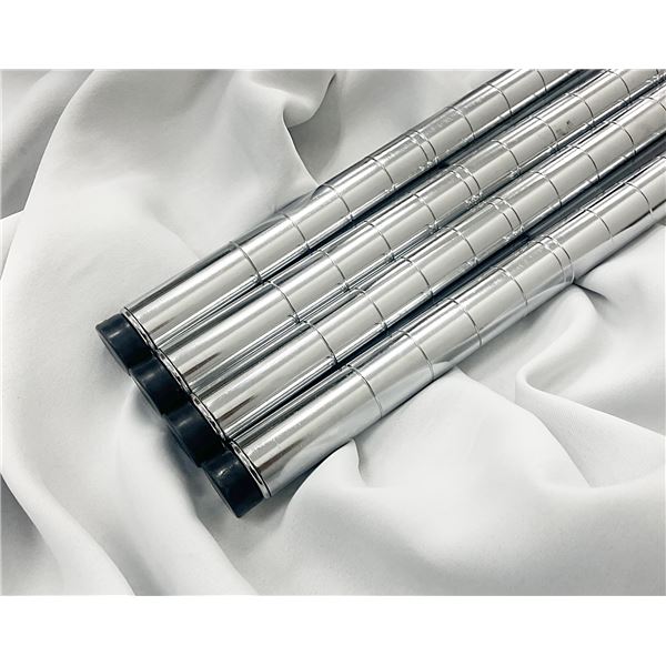(4本セット) スチール クロームメッキ ポール 直径25.4×1500mm 部品 パーツ インテリア家具 インテリア雑貨 プロフェイス (4本セット) スチール クロームメッキ ポール 直径25.4×1500mm 部品 パーツ インテリア家具 インテリア雑貨 プロフェイス