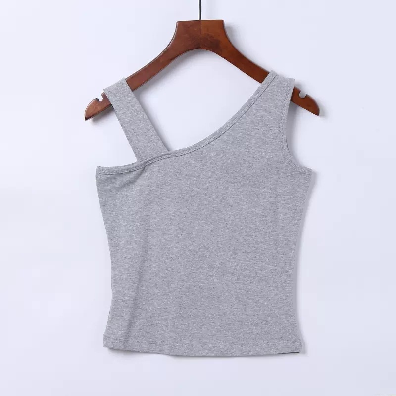 トップス レディース タンクトップ きれいめ 個性的 春服 夏服 3色 アシンメトリー ノースリーブ インスタ映え モテ 流行 トレンド 涼しい 涼感 普段使い デイリー 無地 色展開 ブラック グレ トップス レディース タンクトップ きれいめ 個性的 春服 夏服 3色 アシンメトリー ノースリーブ インスタ映え モテ 流行 トレンド 涼しい 涼感 普段使い デイリー 無地 色展開 ブラック グレ