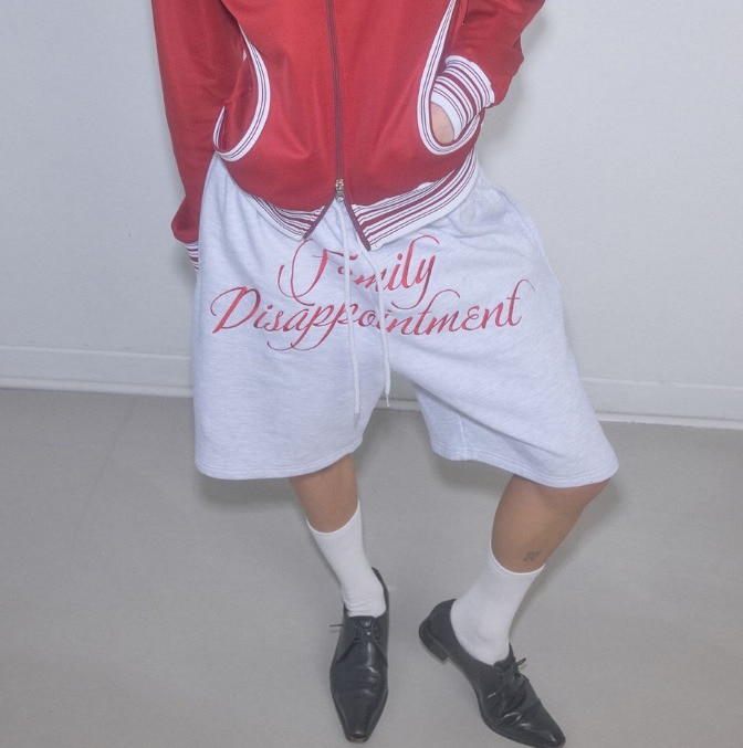 【SCULPTOR】Bad Seed Sweat Half-pants White Melange MUSINSA | SCULPTOR Bad Seed Sweat Half-pants White Melange