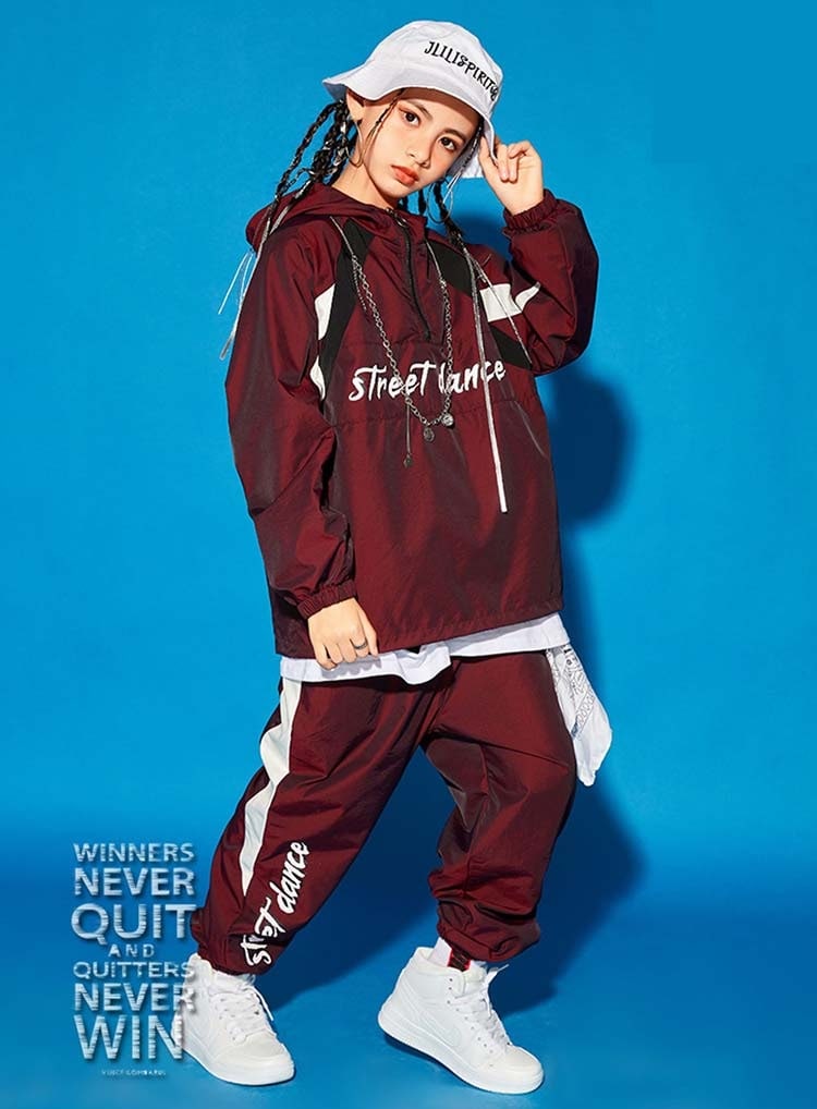 ウィンドブレーカー キッズ ダンス衣装 ダンス 衣装 上下 ジップアップ カーゴパンツ ヒップホップ セットアップ hiphop 韓国 風 k-pop 子供服 ガールズ ジュニア 男の子 女の子 ポッ