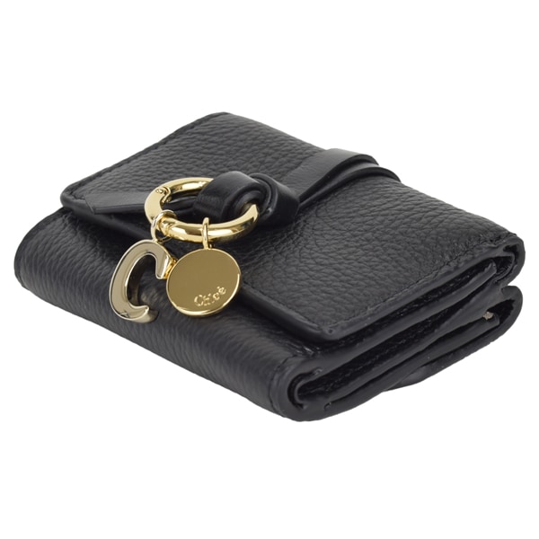 Chloe クロエ ALPHABET/三つ折り財布 ミニウォレット/CHC21WP946 F57 001 Chloe クロエ ALPHABET/三つ折り財布 ミニウォレット/CHC21WP946 F57 001