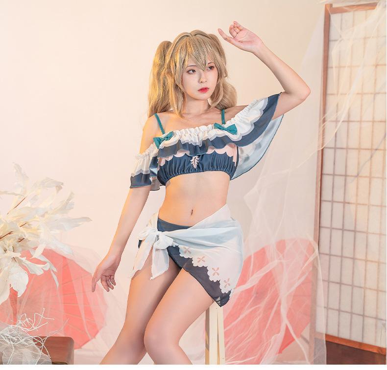 水着コスゲーム水着ガンユーシンハイバーバラババラアニメオリジナル衣装セクシー神コスプレファン