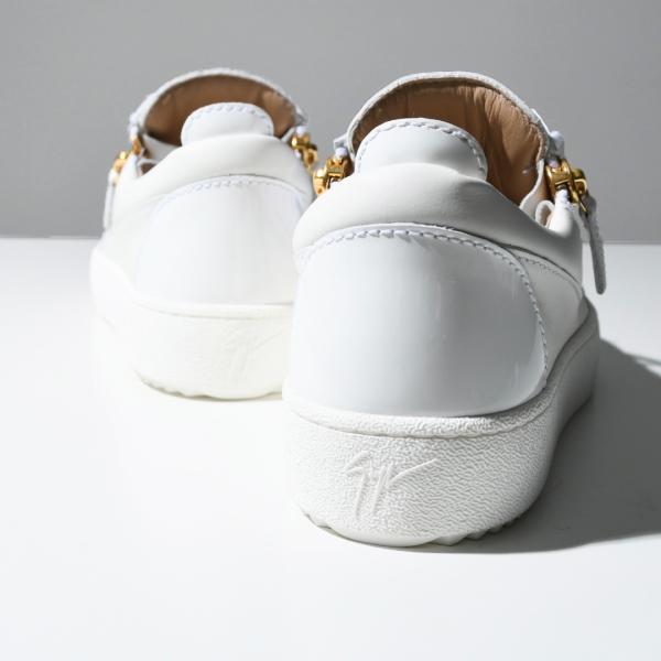 靴 Gail ロートップ スニーカー PXBMW H63043 レディース ホワイト ロゴ メタル シンプル カジュアル レザー 人気