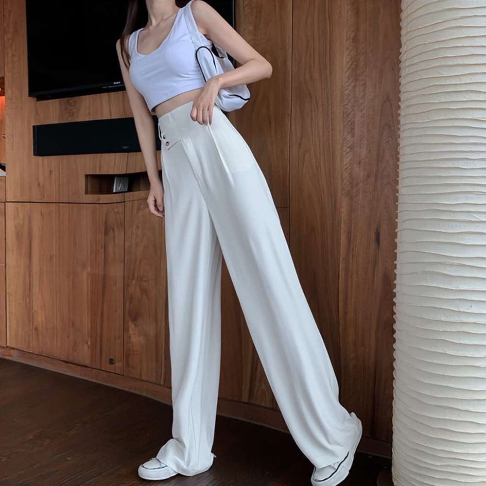 ワイド パンツ ハイウエスト レディース 無地 ワイド パンツ ハイウエスト レディース 無地