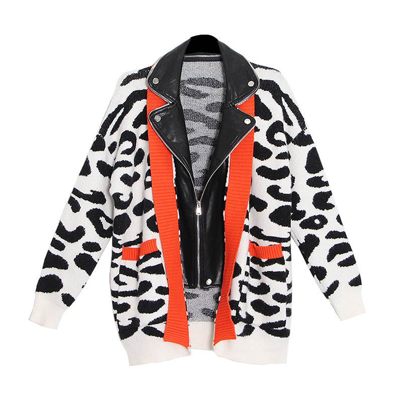 レザージャケット レディース アウター ドッキング ジャケット カーディガン 個性的 アニマル柄 ヒョウ柄 派手 ビタミンカラー 襟付き ボーイッシュ ライダース 袖あり 長袖 秋 冬 10代 20代 レザージャケット レディース アウター ドッキング ジャケット カーディガン 個性的 アニマル柄 ヒョウ柄 派手 ビタミンカラー 襟付き ボーイッシュ ライダース 袖あり 長袖 秋 冬 10代 20代