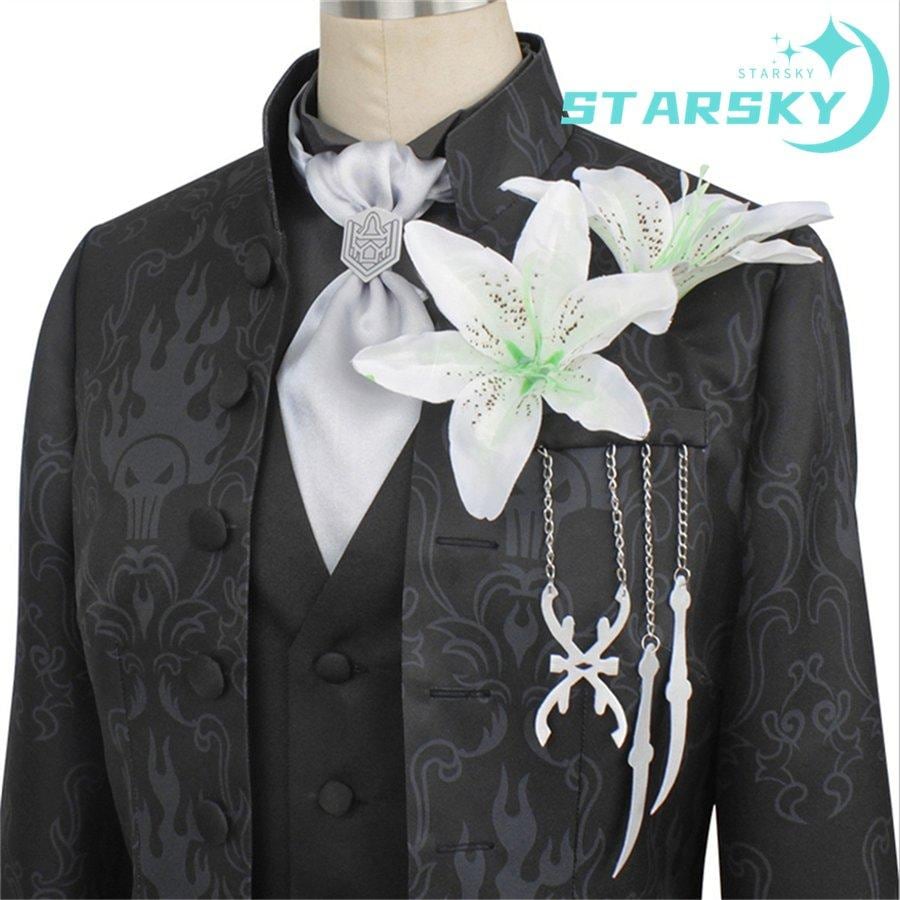ツイステッドワンダーランド ツイステ SR なりきり花婿 イデア・シュラウド 風 コスプレ衣装 勝負服 コスチューム 靴追加可能 服 ハロウィン ツイステッドワンダーランド ツイステ SR なりきり花婿 イデア・シュラウド 風 コスプレ衣装 勝負服 コスチューム 靴追加可能 服 ハロウィン