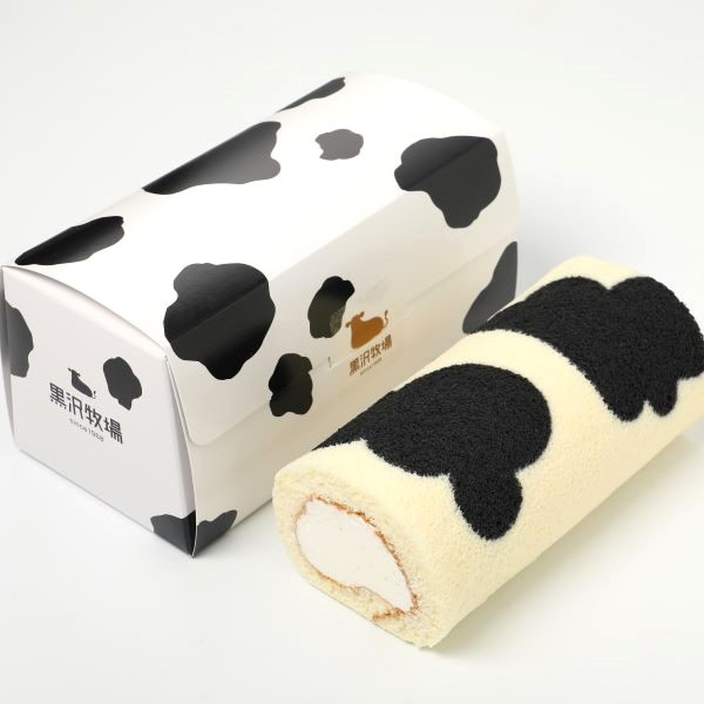 黒沢牧場 牛柄ミルクロールと牧場アイス3種4個入 洋菓子 スイーツ 手土産 父の日 バレンタイン ホワイトデー 敬老の日