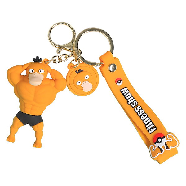 ◇匿名配送◇韓国 ゴンベ ピカチュウ　コダック キーホルダー マスコット ピカチュウ コダック ポケモンドールズ キーホルダー マスコット