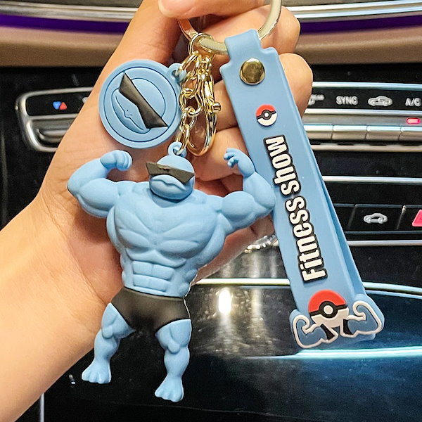 ◇匿名配送◇韓国 ゴンベ ピカチュウ　コダック キーホルダー マスコット 韓国限定 ポケモン コダック マスコット キーホルダー - メルカリ