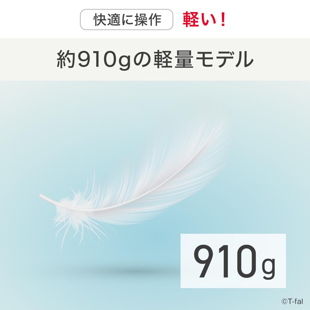 衣類スチーマー 軽量なのにパワフル連続スチーム かけたままシワ伸ばし専用タイプ 「アクセススチーム イージー ブラック＆ホワイト」脱臭 除菌 スチームアイロン DT7132J0