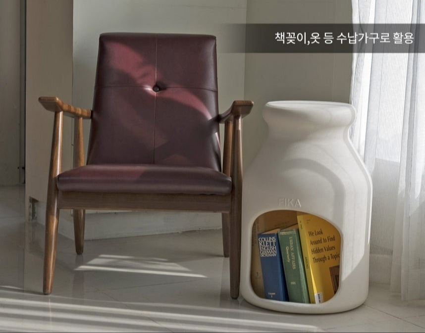 FIKA STOOL HOUSE SET 君は家に僕は椅子に差別化されたデザイン 猫隠れ家 衛生的な水掃除が可能 韓国製品 二色