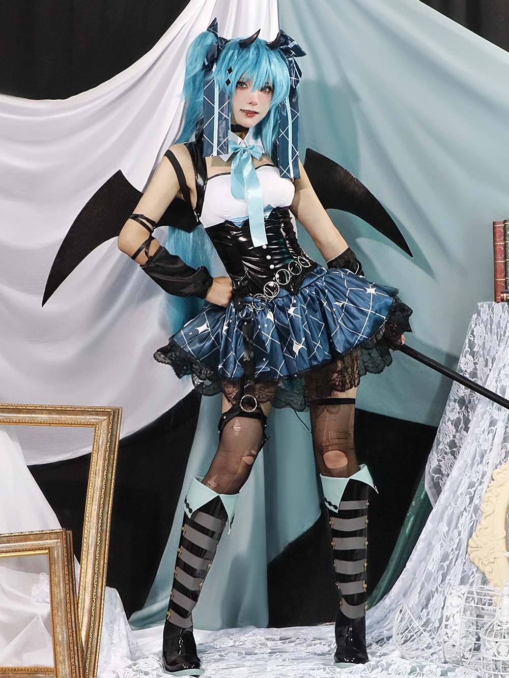 Qoo10] 初音ミク コスプレ セットアップ Hat