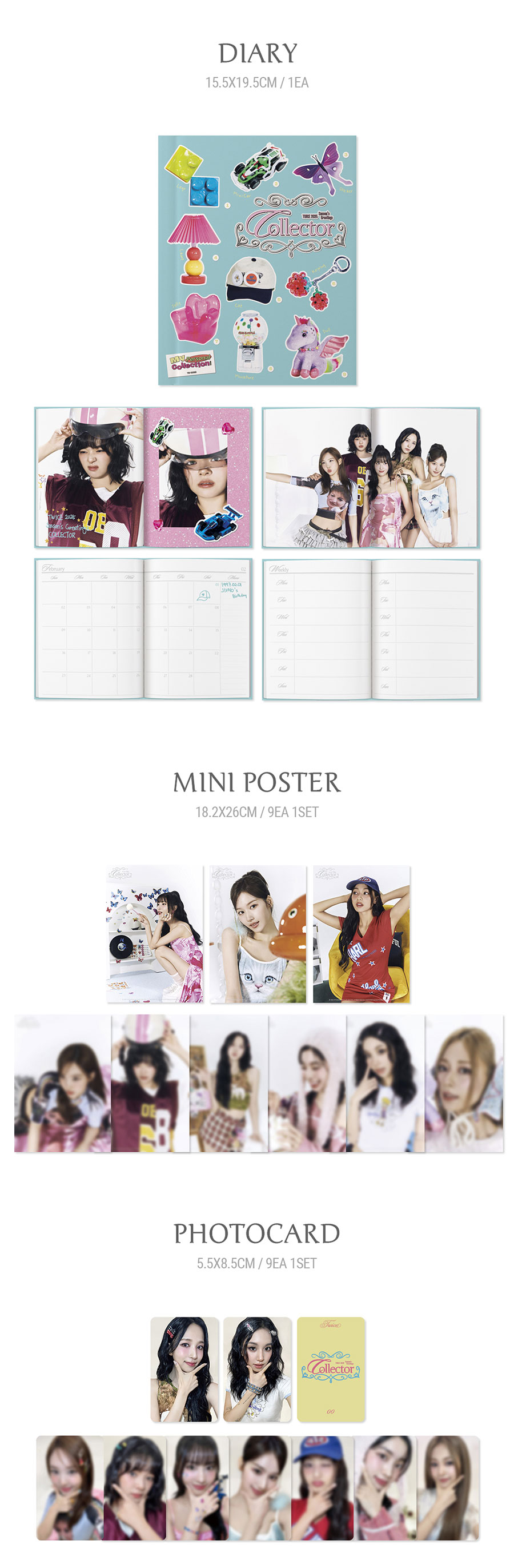 (正式/ JYP SHOP 特典) TWICE - 2025 Seasons Greetings [Collector]