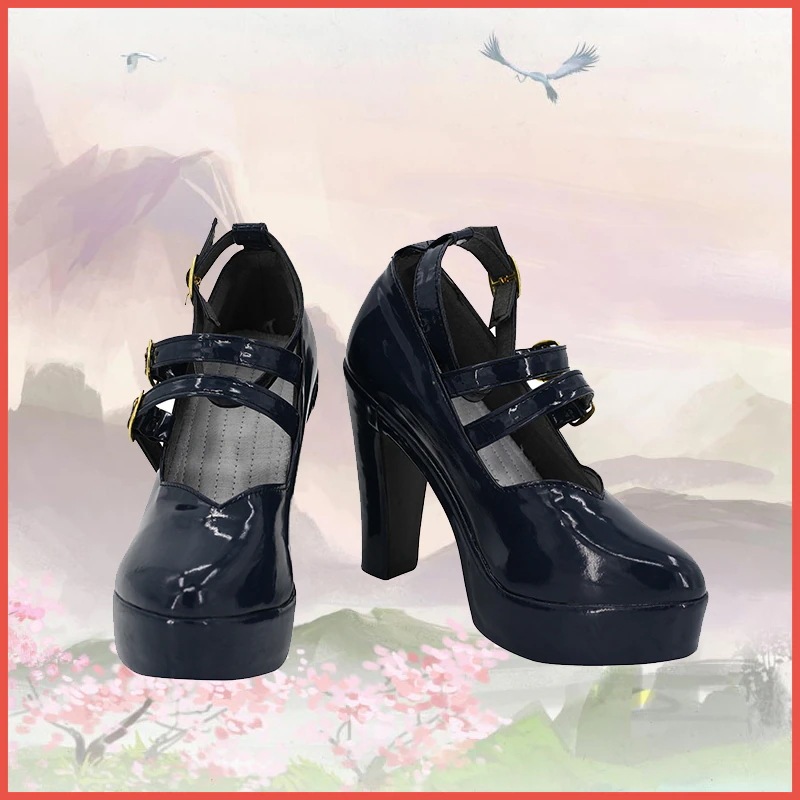 コスプレ靴 ウィッグ付き 狂蘭メロコ Meloco Kyoran 下駄 シューズ 長靴 コスプレ クリスマス ハロウィン コスプレ靴 ウィッグ付き 狂蘭メロコ Meloco Kyoran 下駄 シューズ 長靴 コスプレ クリスマス ハロウィン