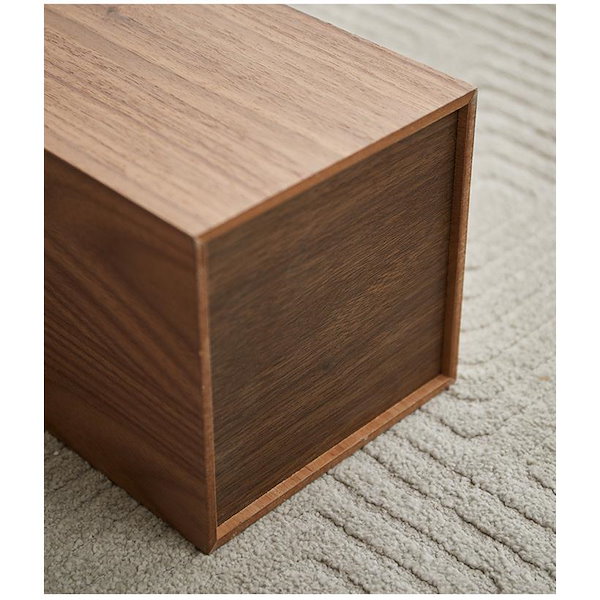 Qoo10] ゴミ箱 木製 ダストボックス 木目調 収