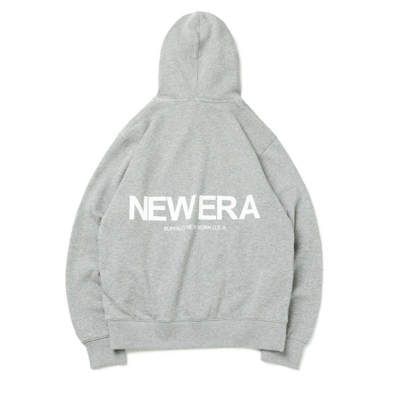 ニューエラ NEW ERA 裏毛 スウェット プルオーバーフーディー The Origin グレー ユニセックス メンズ レディース ニューエラ NEW ERA 裏毛 スウェット プルオーバーフーディー The Origin グレー ユニセックス メンズ レディース