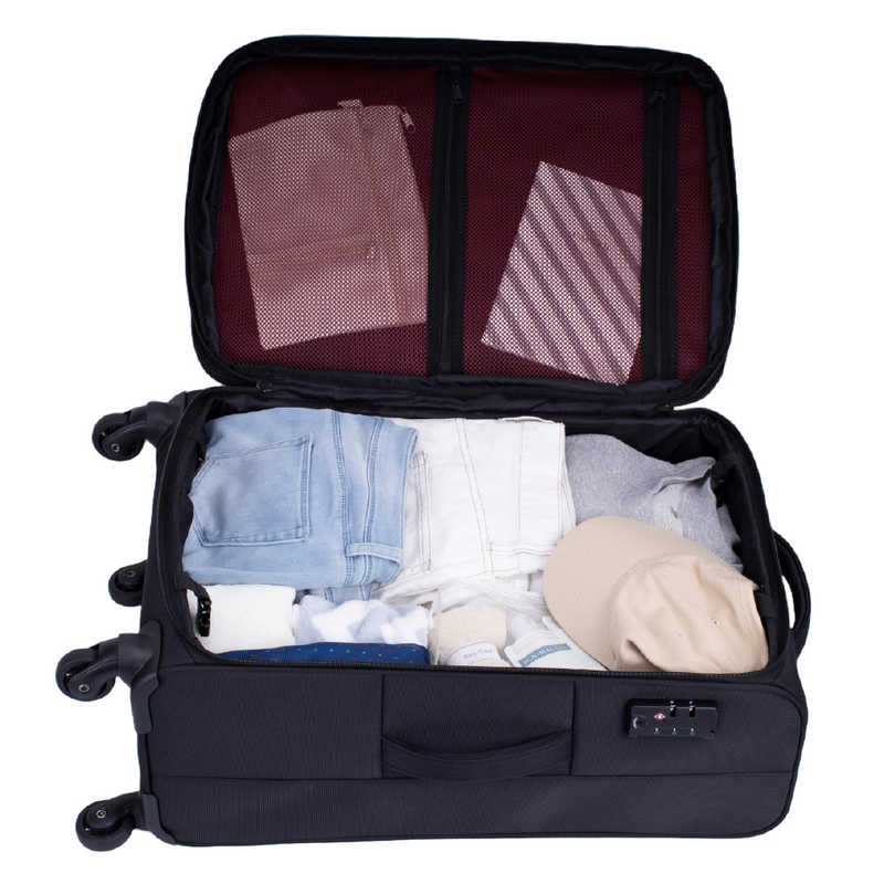 ヒデオワカマツ 軽量 撥水 ソフトキャリー Mサイズ 4-5泊にオススメ