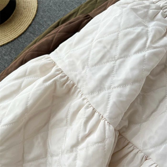 【送料無料】秋冬 ロング レディース ミモレ丈 ダウン チェック柄 大きいサイズ フレアスカート フレア ロングダウン 【送料無料】秋冬 ロング レディース ミモレ丈 ダウン チェック柄 大きいサイズ フレアスカート フレア ロングダウン