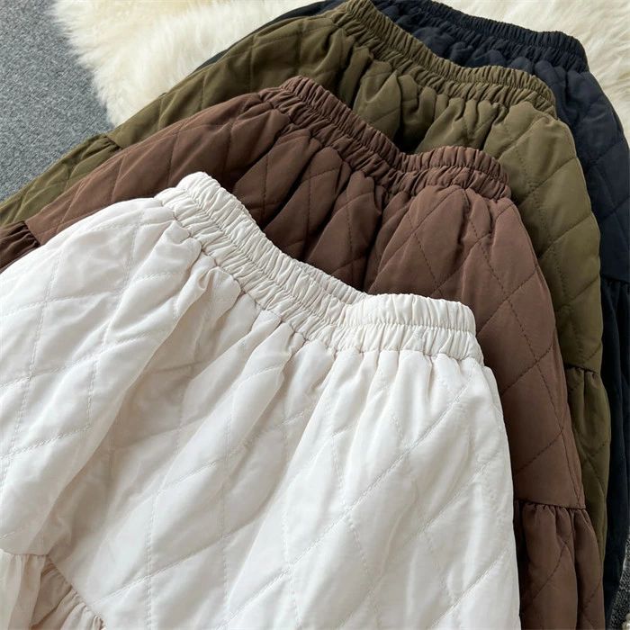 【送料無料】秋冬 ロング レディース ミモレ丈 ダウン チェック柄 大きいサイズ フレアスカート フレア ロングダウン 【送料無料】秋冬 ロング レディース ミモレ丈 ダウン チェック柄 大きいサイズ フレアスカート フレア ロングダウン