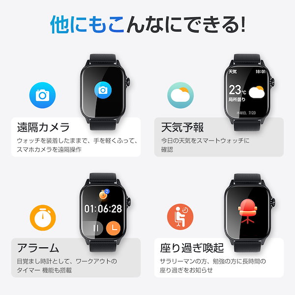 気象情報・音楽制御・スマホカメラの遠隔操作など超多機能