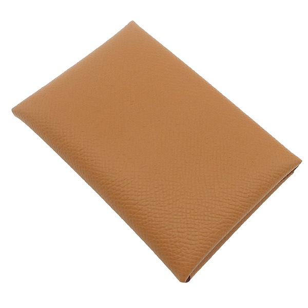 エルメス HERMES カードケース カルヴィ デュオ ヴォーエプソン ゴールド シルバー金具 新品 未使用 茶 W刻印(2024念製) 【箱】【中古】 エルメス HERMES カードケース カルヴィ デュオ ヴォーエプソン ゴールド シルバー金具 新品 未使用 茶 W刻印(2024念製) 【箱】【中古】
