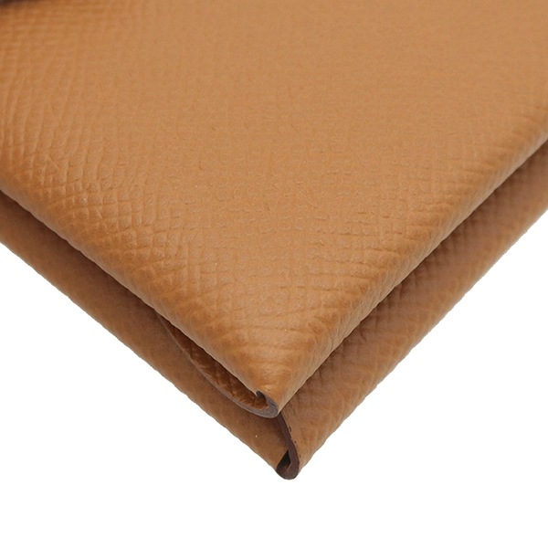 エルメス HERMES カードケース カルヴィ デュオ ヴォーエプソン ゴールド シルバー金具 新品 未使用 茶 W刻印(2024念製) 【箱】【中古】 エルメス HERMES カードケース カルヴィ デュオ ヴォーエプソン ゴールド シルバー金具 新品 未使用 茶 W刻印(2024念製) 【箱】【中古】