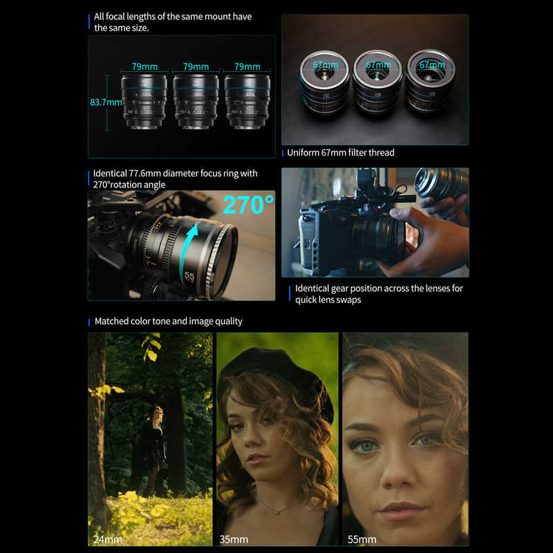 SIRUI カメラレンズ (キヤノンRF用) MS-3SRB-JP SIRUI カメラレンズ (キヤノンRF用) MS-3SRB-JP