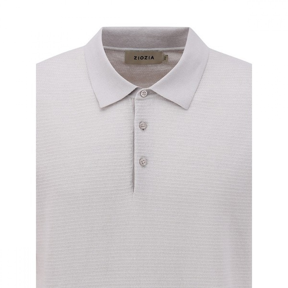 [ジョージア] メンズ) ツートーンショートスリーブ Thierie_AEF2ET1103LGR