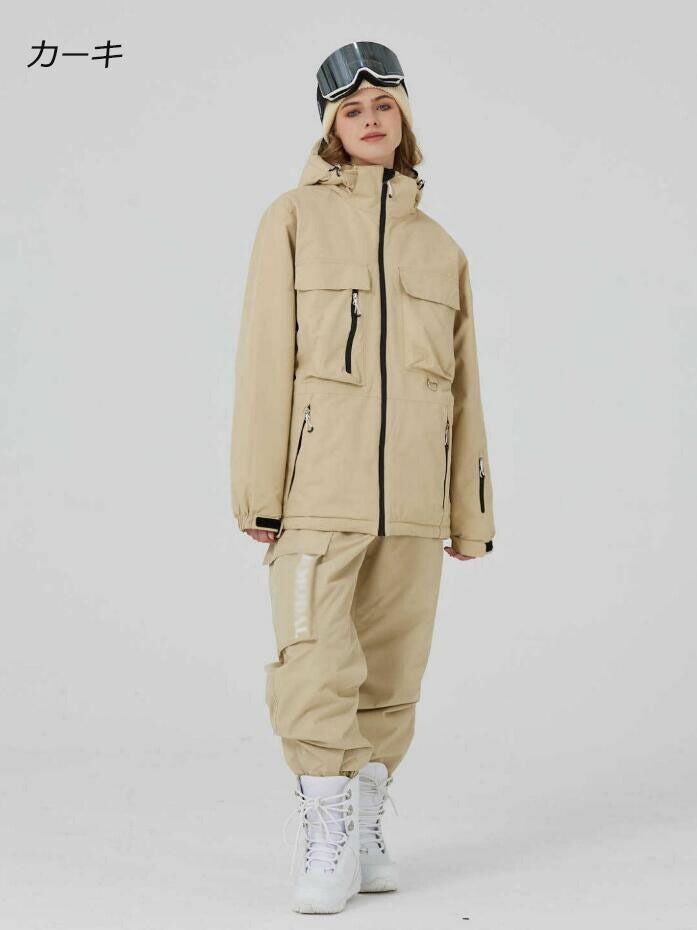 新作 高品質【新発売】4色 グリーン カーキ ネイビー ベージュ スキーウェア 男女兼用 スノボーウェア ペアスノーウェア カップル レディース スノボ ウェア スノーボードウェア ボードウェア お揃 新作 高品質【新発売】4色 グリーン カーキ ネイビー ベージュ スキーウェア 男女兼用 スノボーウェア ペアスノーウェア カップル レディース スノボ ウェア スノーボードウェア ボードウェア お揃