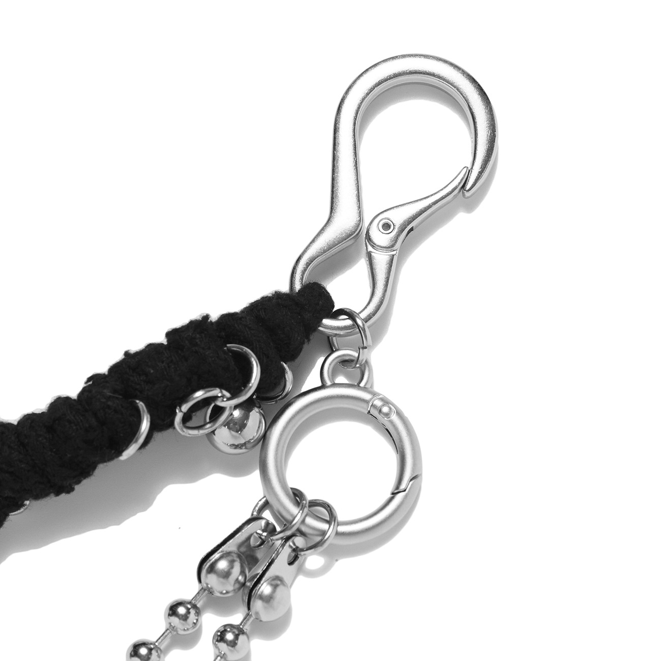 【HUGYOURSKIN】 VINTAGE STRING CARABINER 【HUGYOURSKIN】 VINTAGE STRING CARABINER