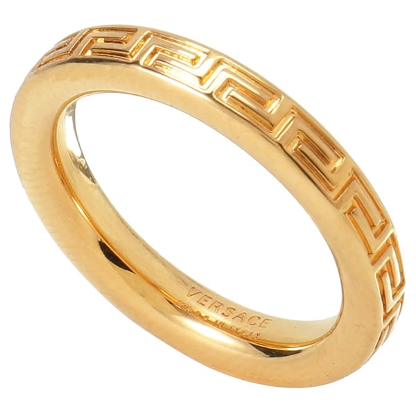 リング DG56785 DJMT 3J000 グレカモチーフ 指輪 ゴールド ユニセックス アクセサリー ヴェルサーチェ ENGRAVED GREEK KEY RING リング DG56785 DJMT 3J000 グレカモチーフ 指輪 ゴールド ユニセックス アクセサリー ヴェルサーチェ ENGRAVED GREEK KEY RING