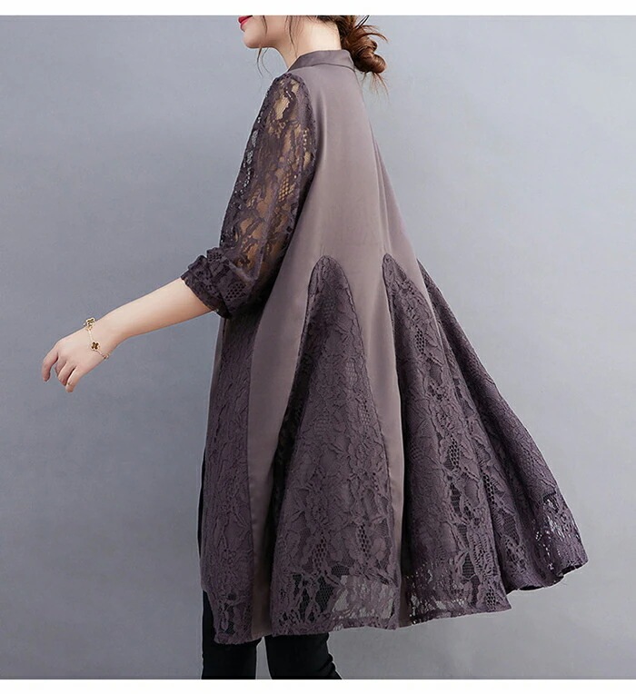 【20点セット】無料エレガントなレースを纏う切替フレアシャツチュニック レディース ワンピース 秋 プルオーバー トップス 長袖 ゆったり フレア 大きいサイズ チュニック 大人可愛い カットソー 柔 【20点セット】無料エレガントなレースを纏う切替フレアシャツチュニック レディース ワンピース 秋 プルオーバー トップス 長袖 ゆったり フレア 大きいサイズ チュニック 大人可愛い カットソー 柔