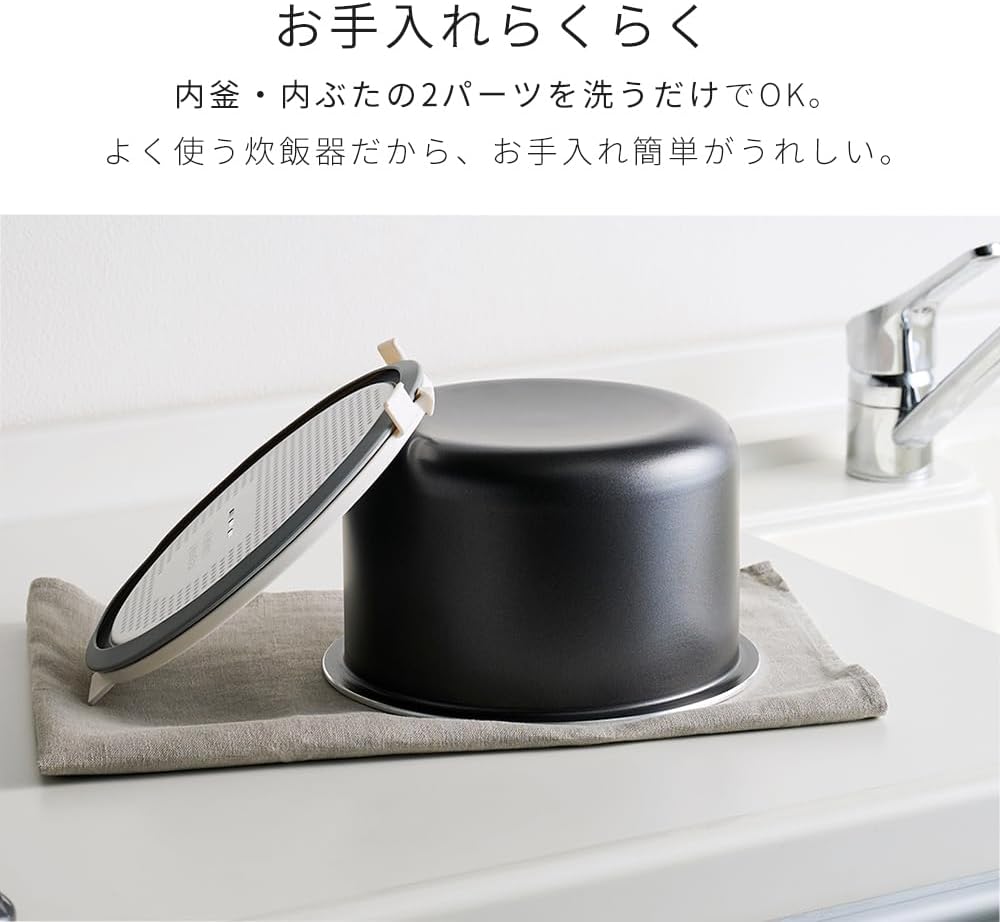 アイリスオーヤマ 炊飯器 5.5合 マイコン式 蒸気筒レスでお手入れ簡単(2点のみ) 50銘柄炊き分け エコモード RC-MSA50-W ホワイト アイリスオーヤマ 炊飯器 5.5合 マイコン式 蒸気筒レスでお手入れ簡単(2点のみ) 50銘柄炊き分け エコモード RC-MSA50-W ホワイト