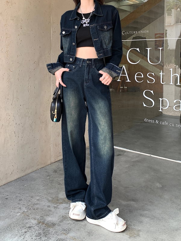 DEMIN デニムセットアップ　ジージャンandジーパン 楽天市場】デニムセットアップ メンズ 上下セット Gジャン ジージャン