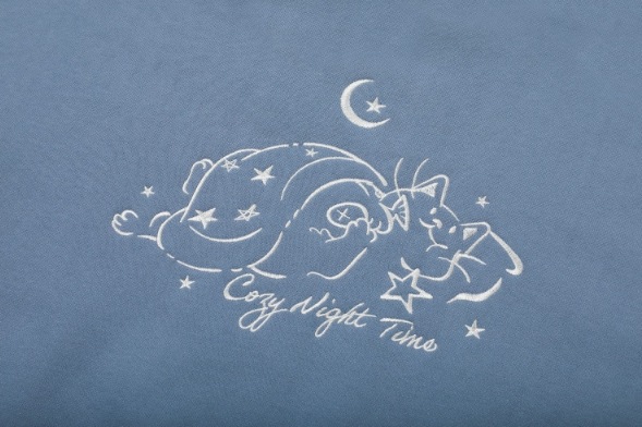 【CPGN STUDIO】 Cozy Night Embroidered Hoodie