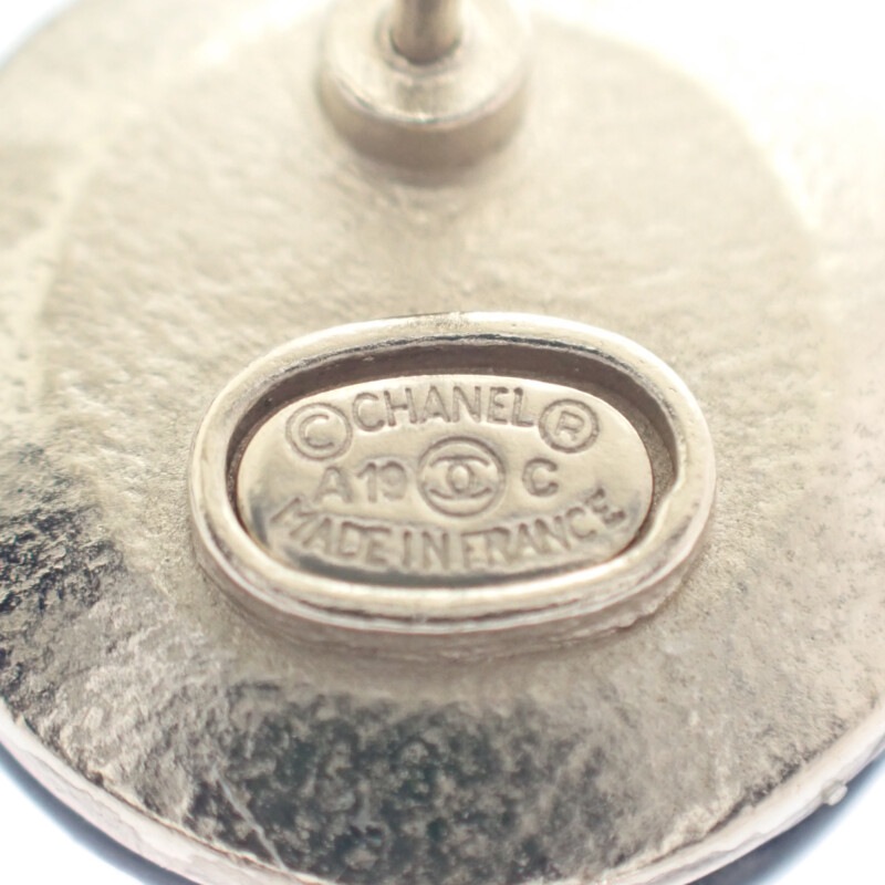 ココマークピアス ピアス メタル ブラック ゴールド金具 レディース【ABランク】 ココマークピアス ピアス メタル ブラック ゴールド金具 レディース【ABランク】