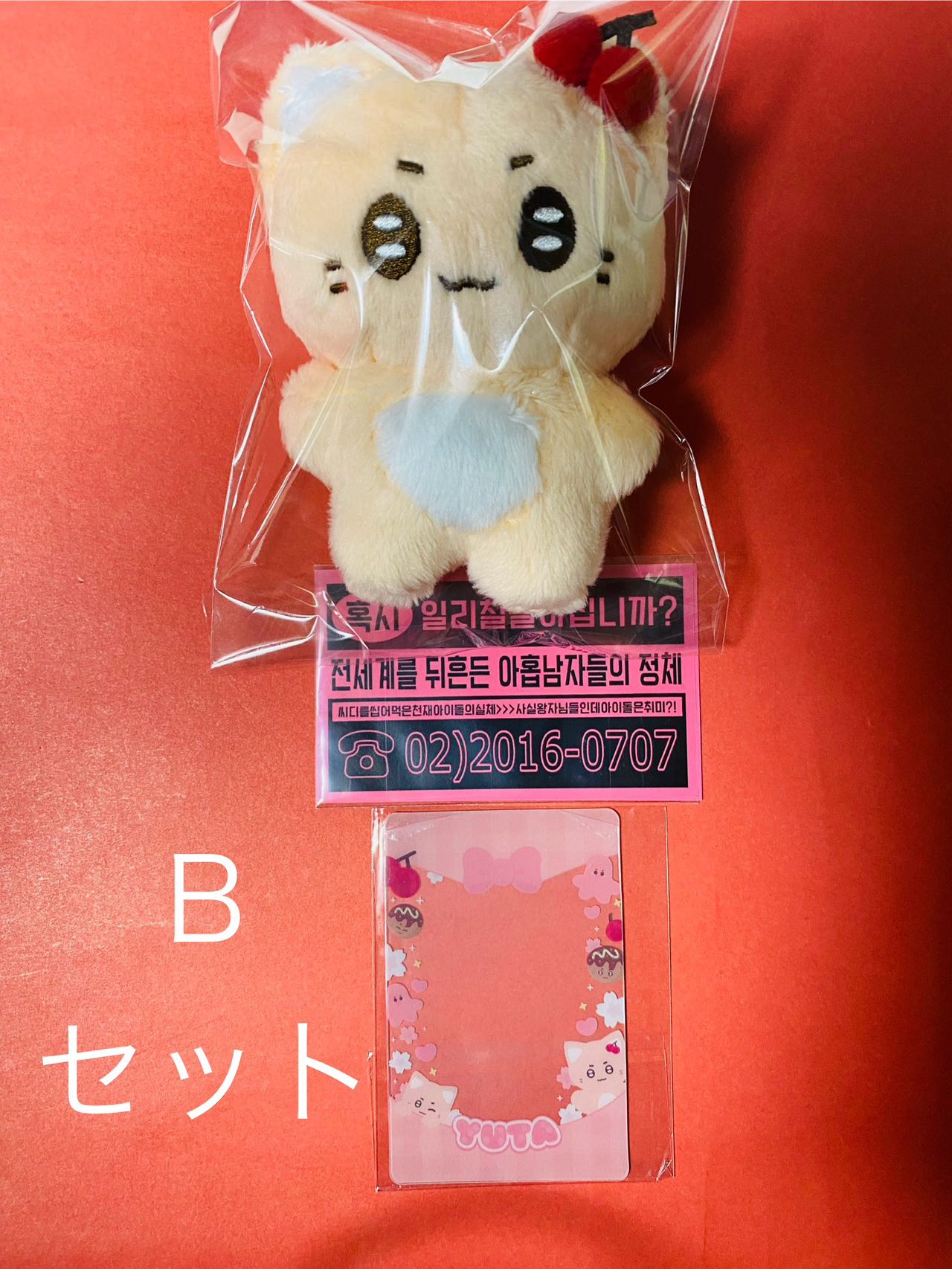 nct127 ユウタ ぬいぐるみ マスター yucherry 40cm ぬいぐるみ NCT