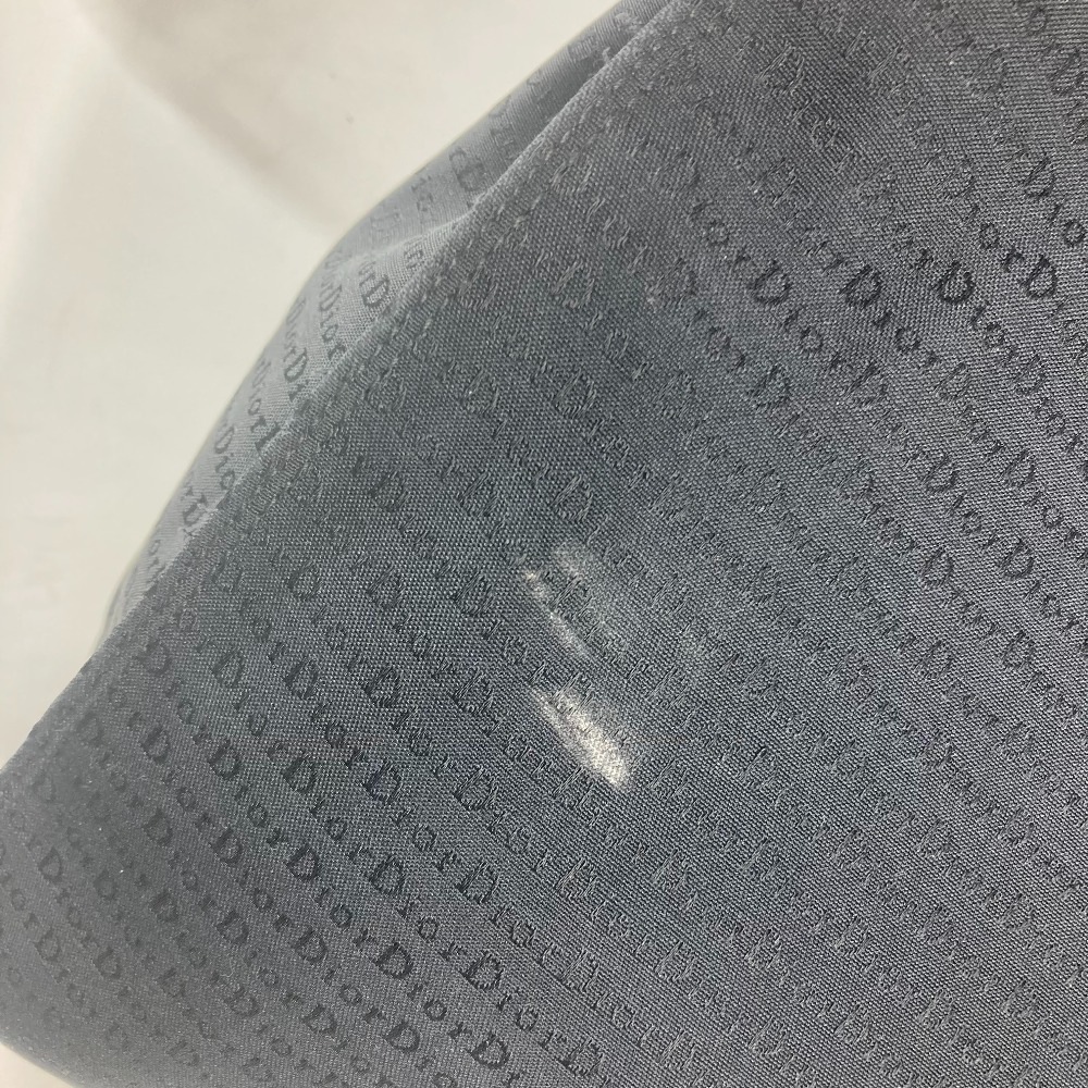 トートバッグ 縦型 総ロゴ カバン ショルダーバッグ カバン レザー/キャンバス ブラック