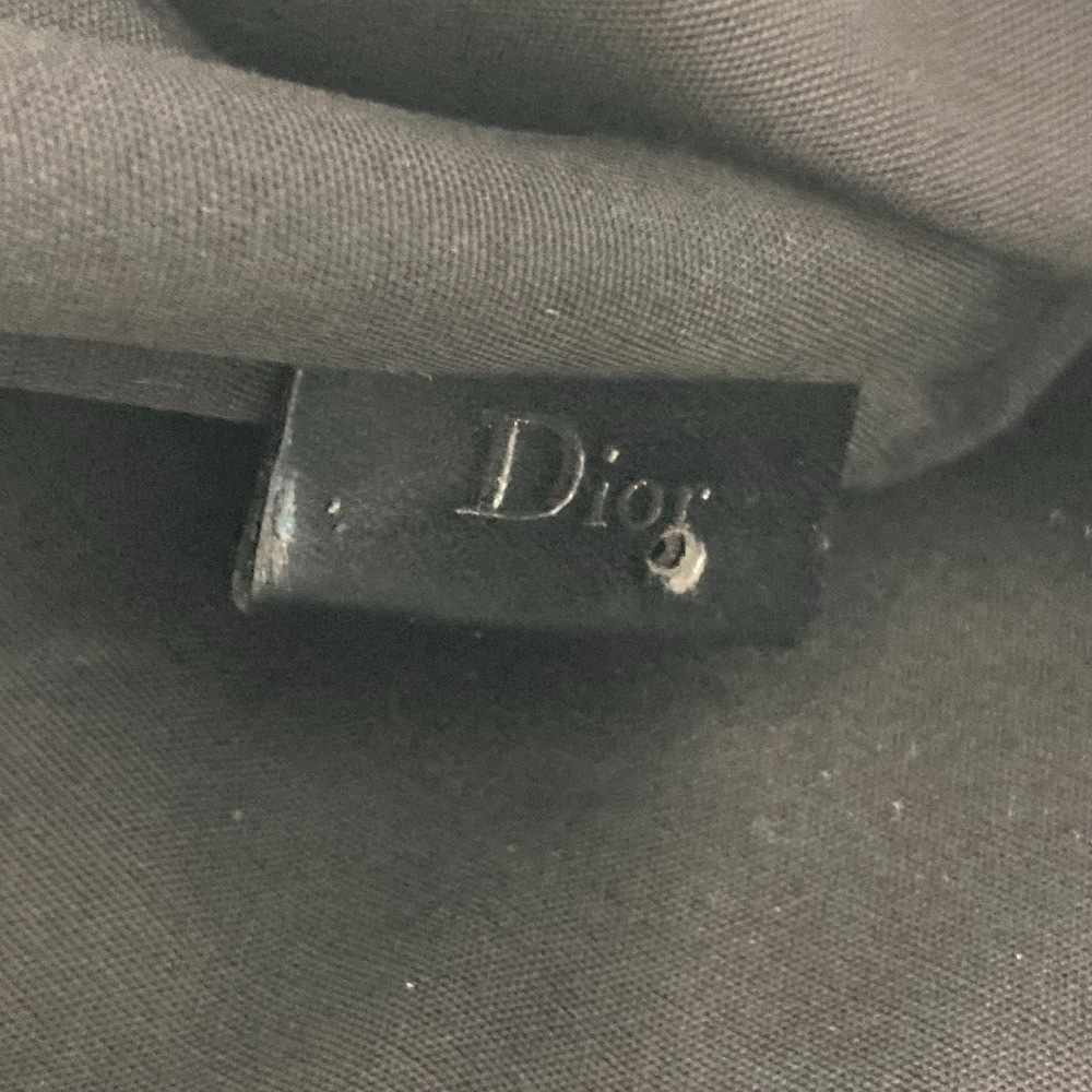 トートバッグ 縦型 総ロゴ カバン ショルダーバッグ カバン レザー/キャンバス ブラック