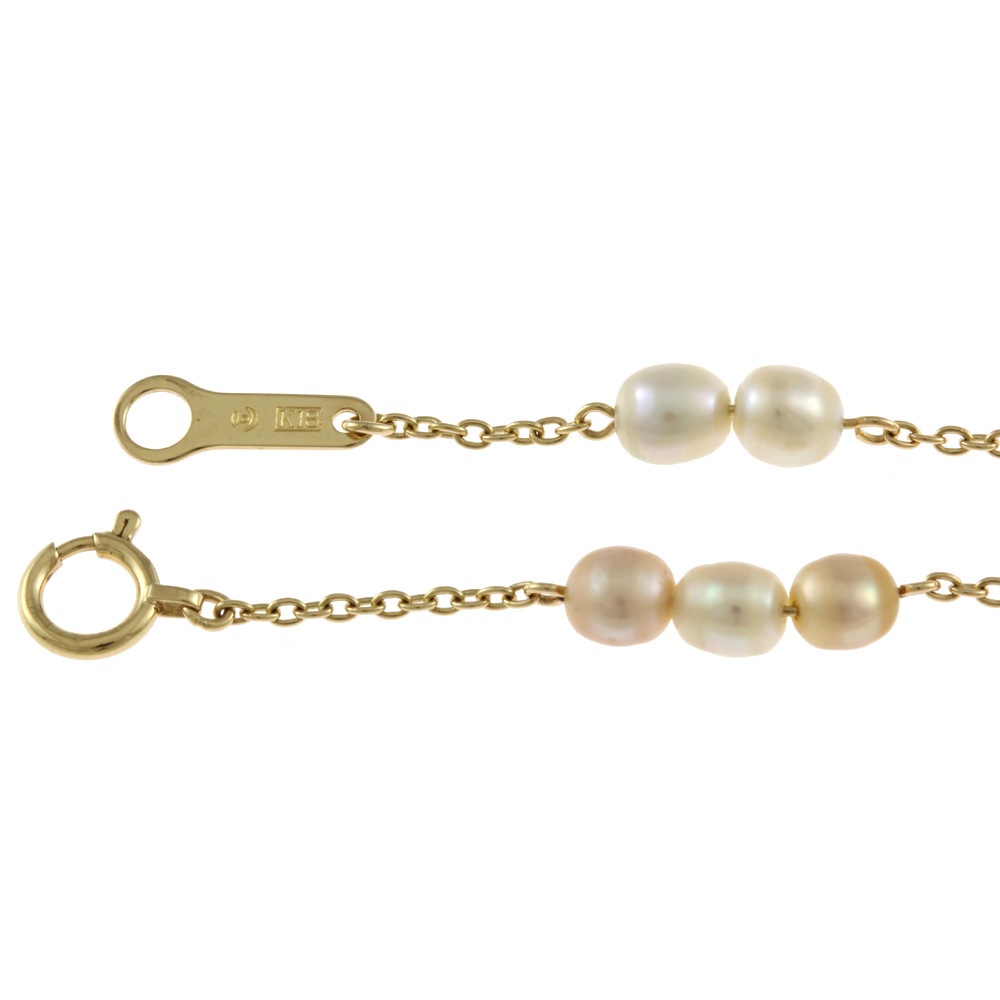 タサキ ブレスレット 18金 K18イエローゴールド パール TASAKI 中古 美品 タサキ ブレスレット 18金 K18イエローゴールド パール TASAKI 中古 美品