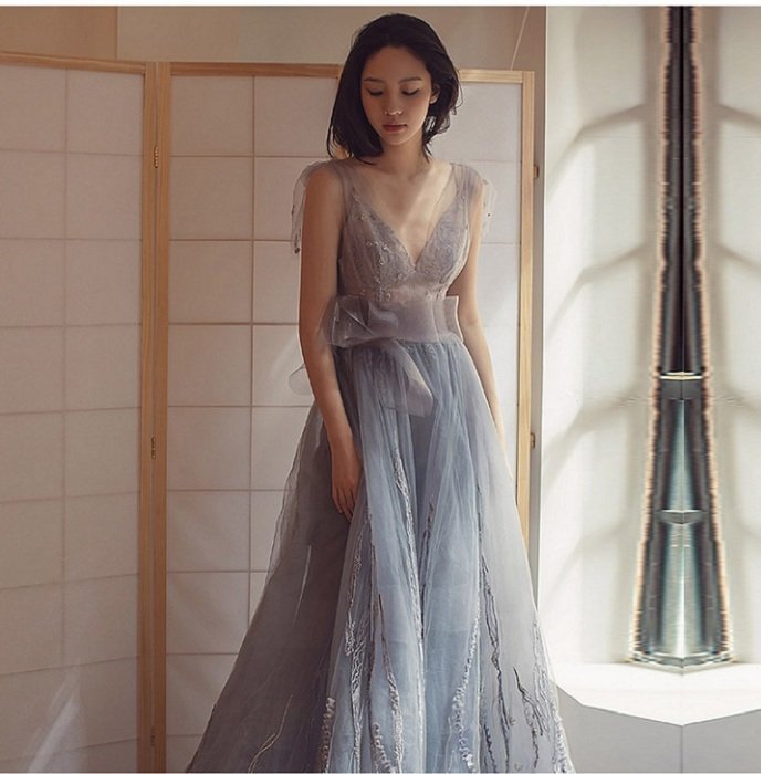 ロングドレス カラードレス パーティードレス ウェディングドレス 発表会 大きいサイズ 結婚式 ピア