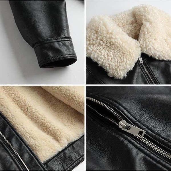 専用Blend of America リアルレザー ボアジャケット4657 専用Blend of America リアルレザー ボアジャケット4657