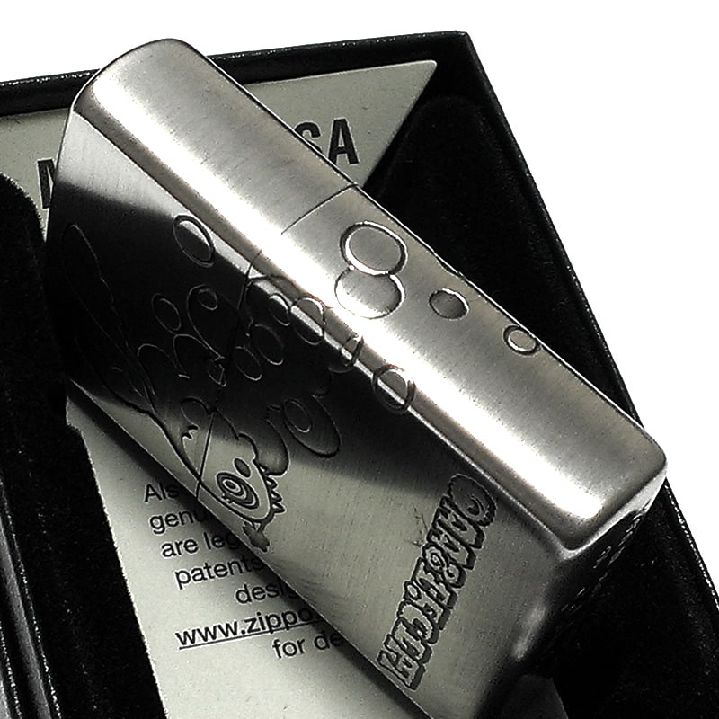 ZIPPO ライター 劇場版 魔法少女まどかマギカ [新編]叛逆の物語 ベベ変身後 まどマギ かわいい 3面エッチング彫刻 シルバー ジッポー 銀 可愛い アニメ キャラクター メンズ レディース