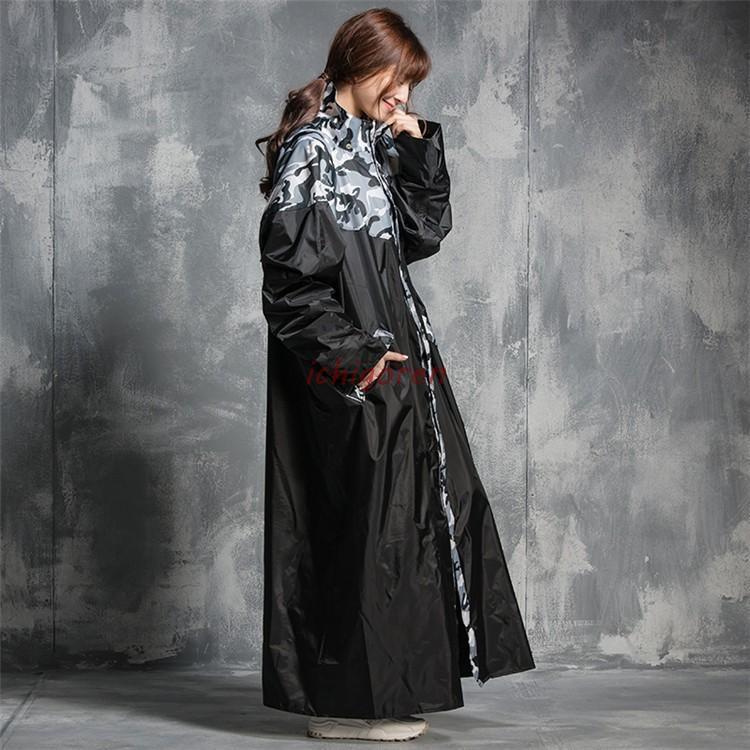 大ヒット中 大きいつば 袖付き レインポンチョ 自転車 前開きジッパー レインコート ポンチョ レインウェア 袖あり レディース メンズ
