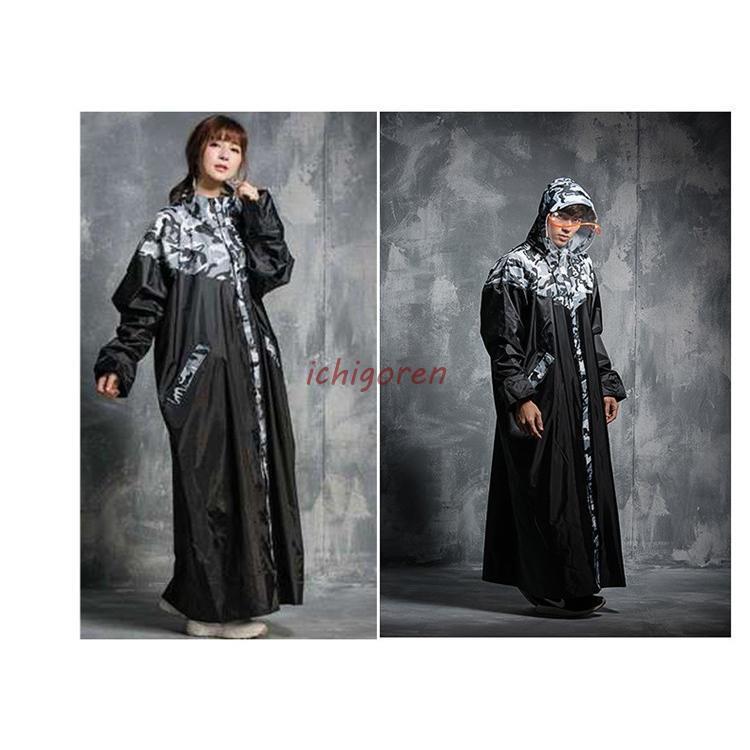 大ヒット中 大きいつば 袖付き レインポンチョ 自転車 前開きジッパー レインコート ポンチョ レインウェア 袖あり レディース メンズ