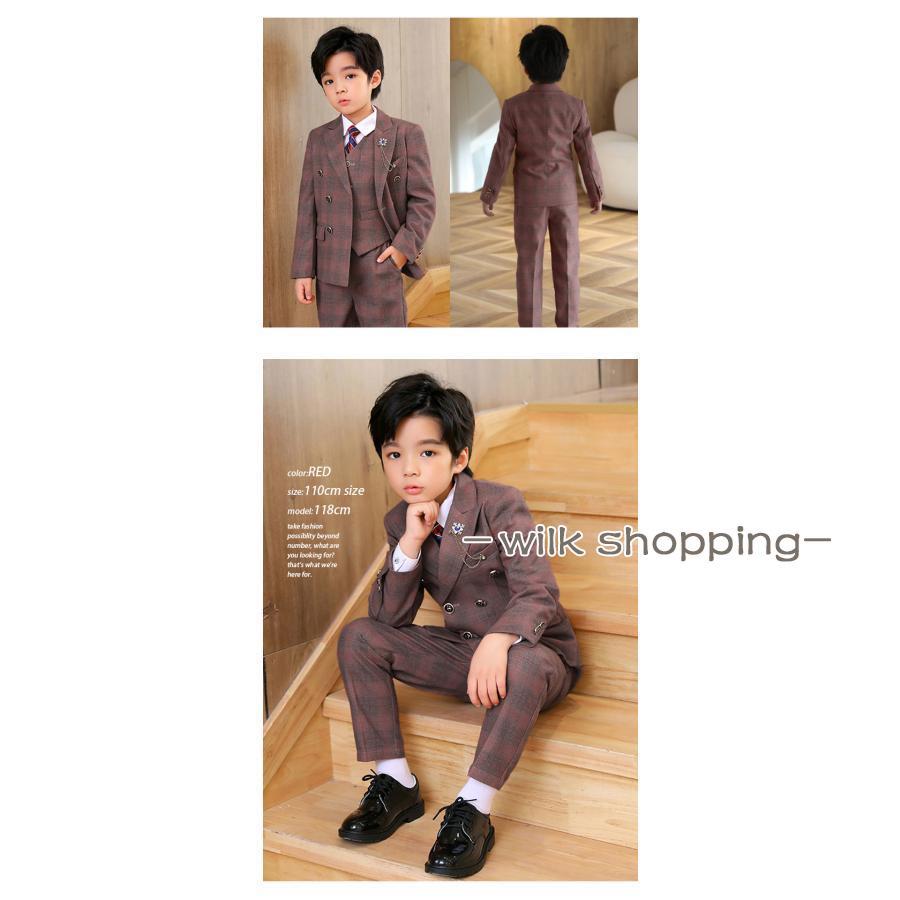 子供 フォーマル スーツ 男の子 入学式 卒業式 6点セット 100 110 120 130 140 150 160 小学生 キッズ ジュニア 子供服 七五三 入園式 発表会 結婚式 誕生日