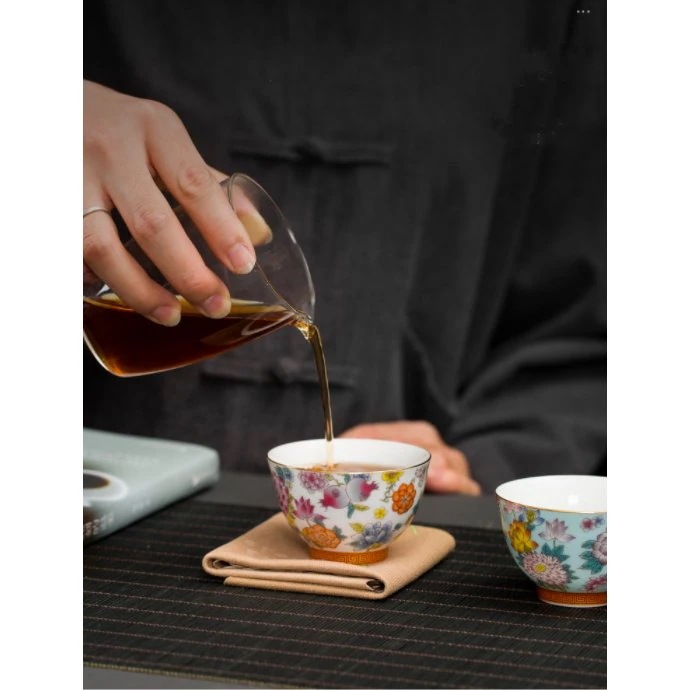 ティーポット 6点セット カンフー茶 茶具セット 陶器 茶芸 茶器セット ティーポット 6点セット カンフー茶 茶具セット 陶器 茶芸 茶器セット