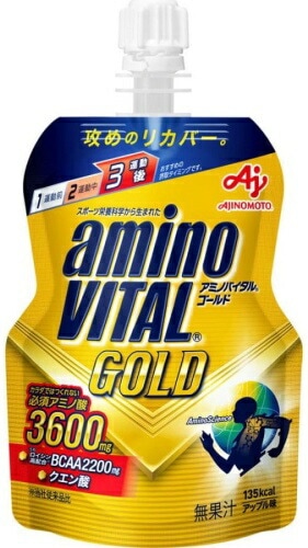 味の素 アミノバイタルGOLD ゼリードリンク 135g パウチ 48個 (24個入×2 まとめ買い) 味の素 アミノバイタルGOLD ゼリードリンク 135g パウチ 48個 (24個入×2 まとめ買い)