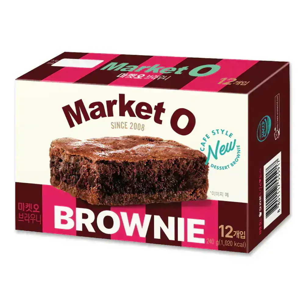 マーケットオー リアルブラウニー 240g (20g*12袋入) 8個セット / オリオン Market O 韓国 お菓子 brownie おやつ マーケットオー リアルブラウニー 240g (20g*12袋入) 8個セット / オリオン Market O 韓国 お菓子 brownie おやつ